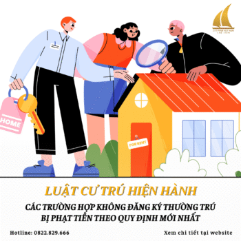 Trường Hợp Không Đăng Ký Thường Trú Bị Phạt Tiền Theo Quy Định Mới Nhất