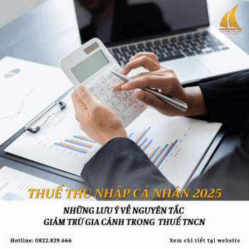 Những lưu ý về nguyên tắc giảm trừ gia cảnh trong Thuế thu nhập cá nhân 2025