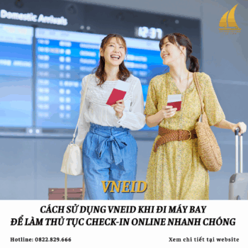 Cách sử dụng VneID khi đi máy bay để làm thủ tục check-in online nhanh chóng