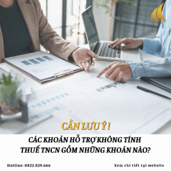 Các khoản hỗ trợ không tính thuế TNCN gồm những khoản nào?