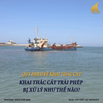 Khai thác cát trái phép bị xử lý như thế nào? Khai thác cát trái phép có bị truy cứu trách nhiệm hình sự hay không?