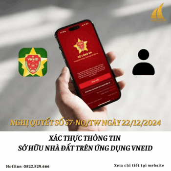 Xác thực thông tin sở hữu nhà đất trên ứng dụng VNeID