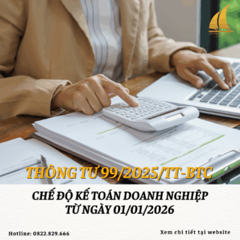 Chế độ kế toán doanh nghiệp theo Thông tư 99/2025/TT-BTC