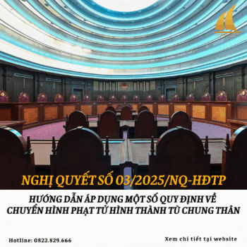 Nghị quyết số 03/2025/NQ-HĐTP quy định ba trường hợp chuyển hình phạt tử hình thành tù chung thân