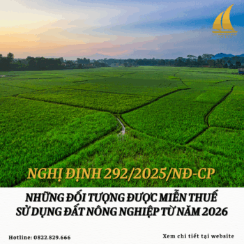 Những đối tượng được miễn thuế sử dụng đất nông nghiệp từ năm 2026