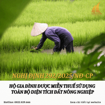 Hộ gia đình được miễn thuế sử dụng toàn bộ diện tích đất nông nghiệp
