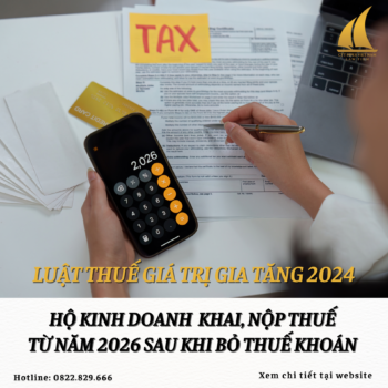 Hướng dẫn hộ kinh doanh nghĩa vụ khai, nộp thuế từ năm 2026 khi bỏ thuế khoán