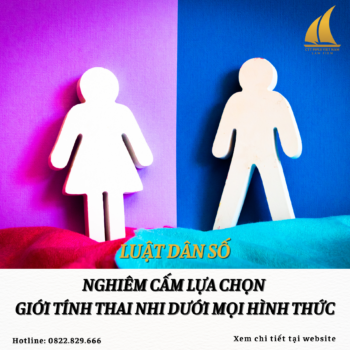Nghiêm cấm lựa chọn giới tính thai nhi dưới mọi hình thức