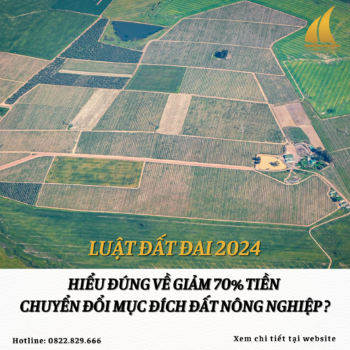 Hiểu đúng về giảm 70% tiền chuyển đổi mục đích đất nông nghiệp như thế nào?