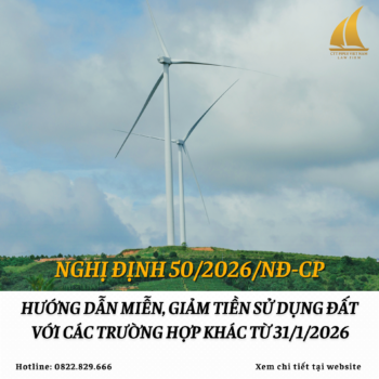 Hướng dẫn miễn, giảm tiền sử dụng đất đối với các trường hợp khác từ 31/01/2026