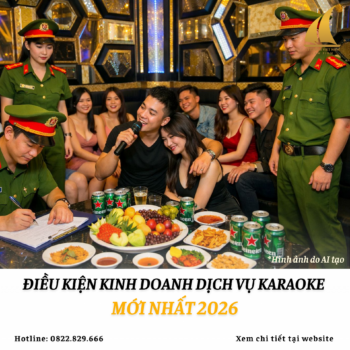 Điều kiện kinh doanh dịch vụ karaoke mới nhất 2026