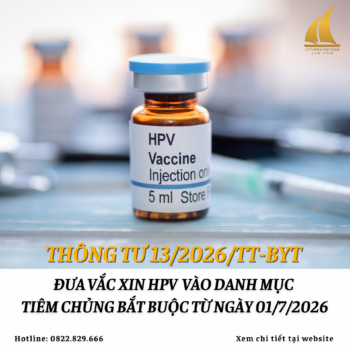 Đưa vắc xin HPV vào danh mục tiêm chủng bắt buộc từ ngày 01/7/2026