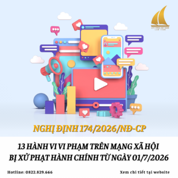 13 hành vi vi phạm trên mạng xã hội bị xử phạt hành chính từ ngày 01/7/2026