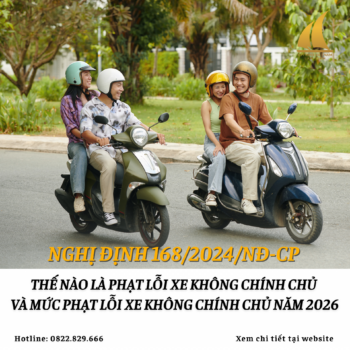 Thế nào là phạt lỗi xe không chính chủ và mức phạt lỗi xe không chính chủ năm 2026