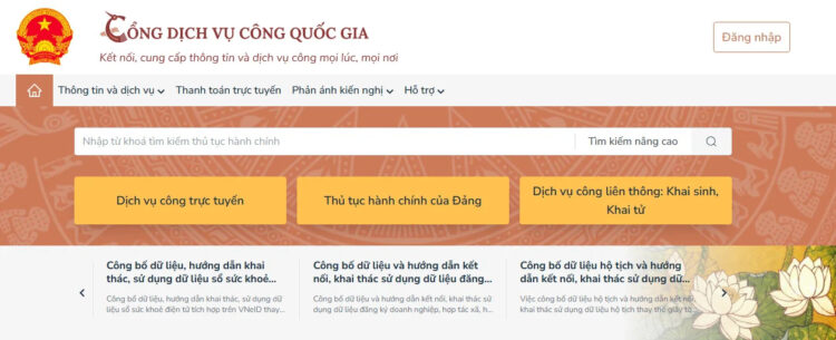Hướng dẫn hộ kinh doanh chấm dứt hoạt động kinh doanh trên Cổng dịch vụ công thế nào? 16 buoc 1