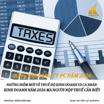 Những điểm mới về thuế hộ kinh doanh và cá nhân kinh doanh năm 2026 mà người nộp thuế cần biết